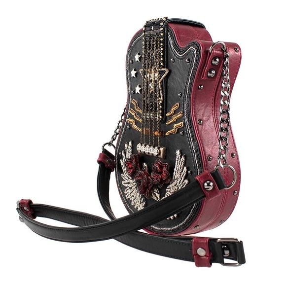 Mary Frances ‘I'm a Star’ Crossbody Guitar Handbag - Picture 5 of 7